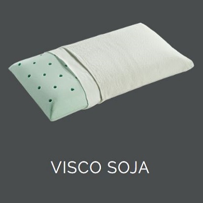 Oreiller ViscoSoja.  Oreiller en mousse à mémoire de forme à base de soja.